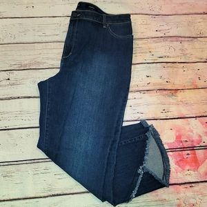 Susan graver cropped jeans